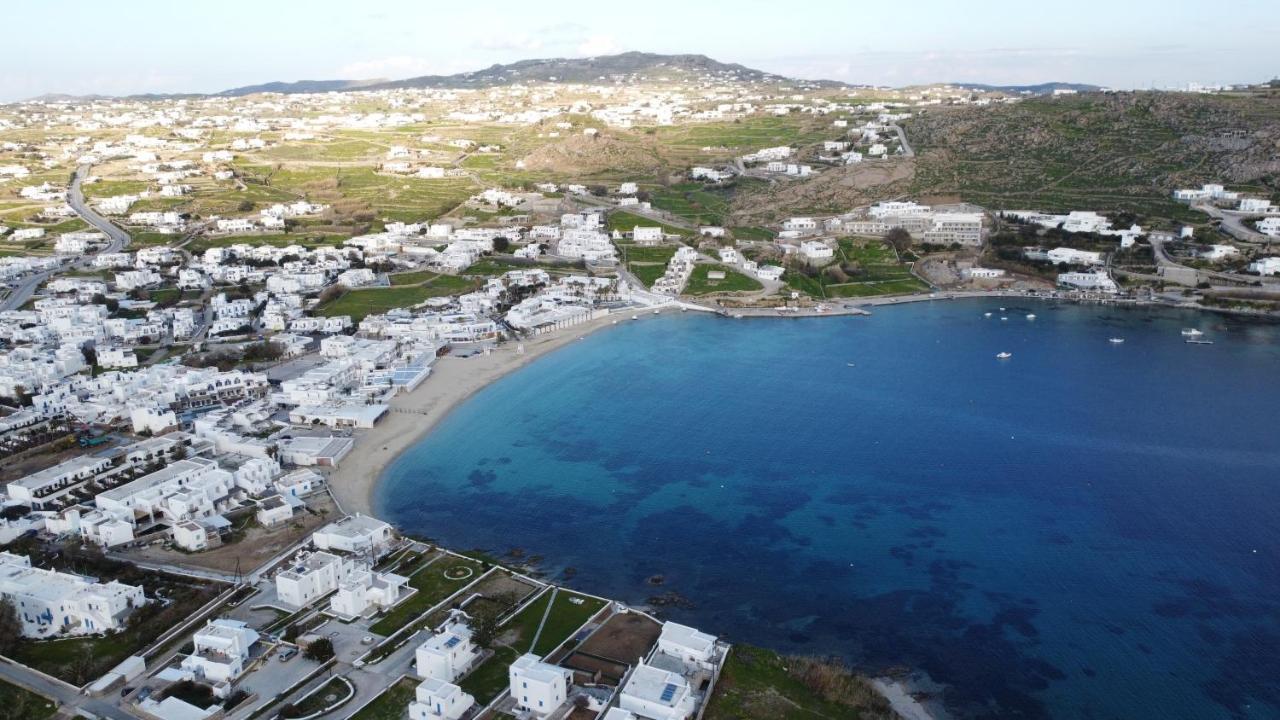 Modern Cycladic Sea View House Ornos (Mykonos) Exterior foto